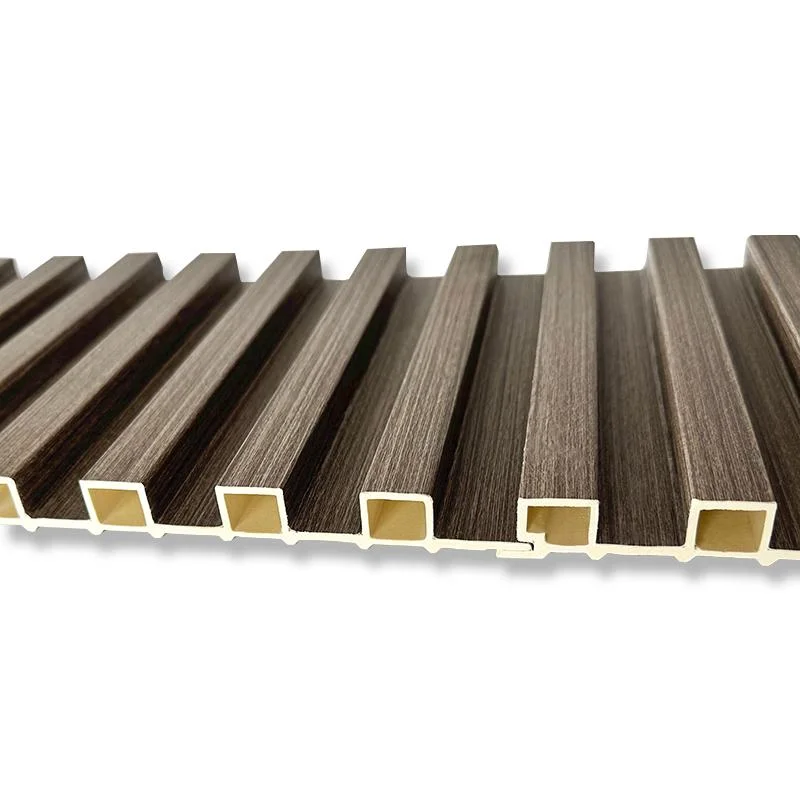 Good Price Manufacturer WPC Co-Extrusion Wall Cladding Panel Wood Grain Cladding Fluted Panel
