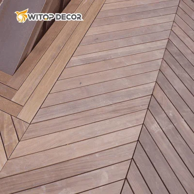 Piso de madeira projetado Co Extrusion Decking Deck Piso Deck De Madeira